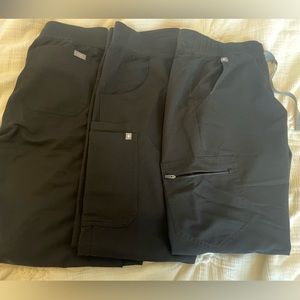 Figs scrub pants trio, size M regular